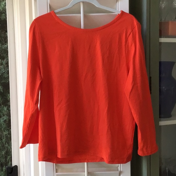 J Crew Shirt Open Bow Back - Picture 2 of 3